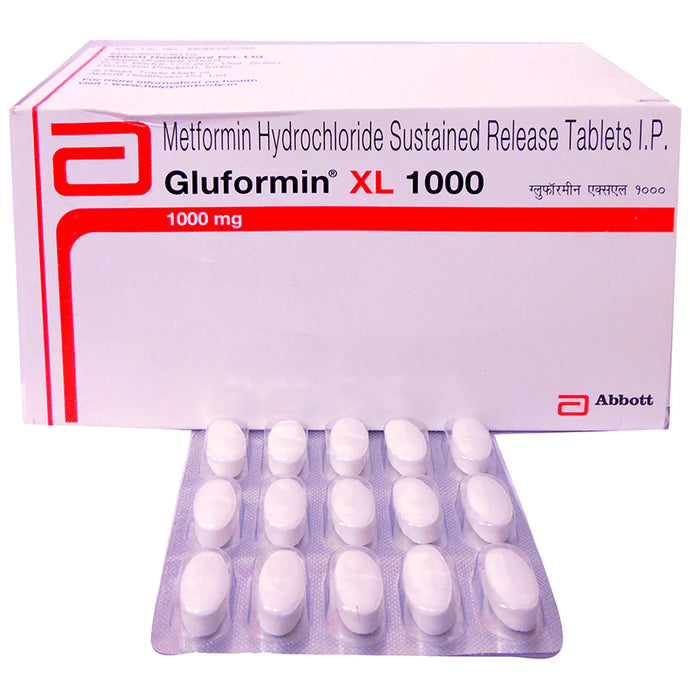 Gluformin XL New 1000 Tablet PR - Classic Derma