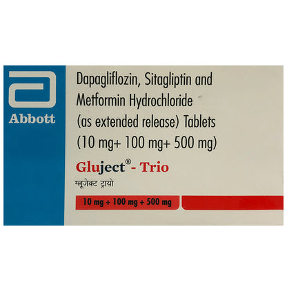 Gluject Trio 10mg/500mg/100mg Tablet - Classic Derma