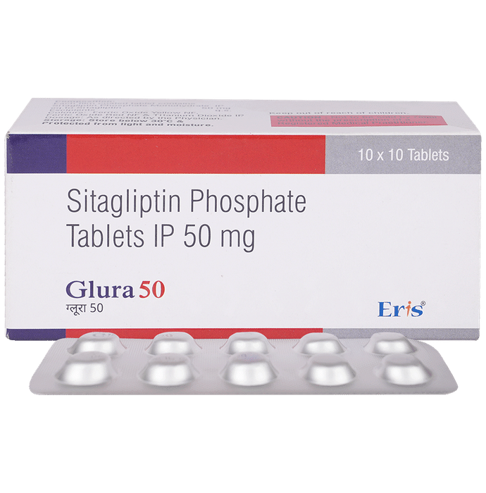 Glura 50mg Tablet - Classic Derma