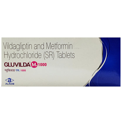 Gluvilda M + 1000 Tablet SR - Classic Derma