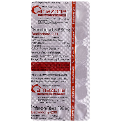 Beclindone 200 Tablet