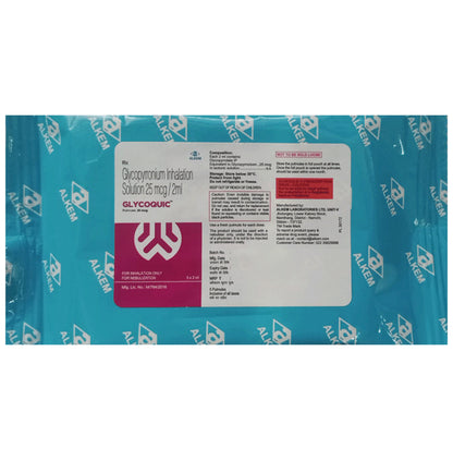 Glycoquic Pulmules 25mcg (2ml Each) - Classic Derma