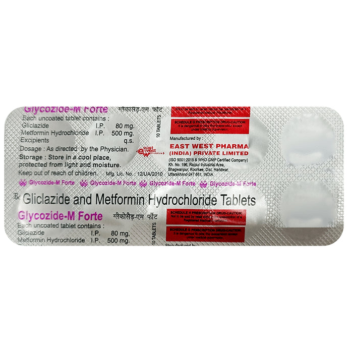 Glycozide M Forte Tablet - Classic Derma