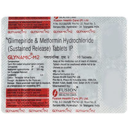 Glynamic M 2mg/500mg Tablet