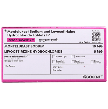Goodlukast LC Tablet - Classic Derma