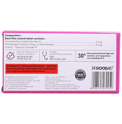 Goodlukast LC Tablet