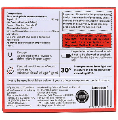 Goodvastatin AV 150 Capsule