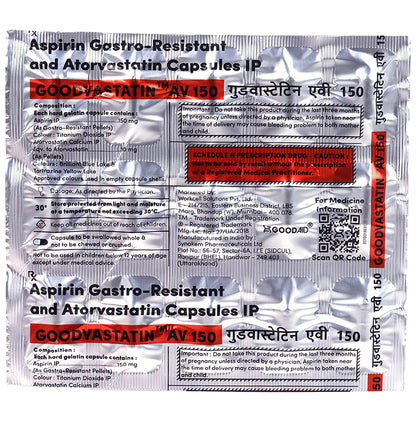 Goodvastatin AV 150 Capsule