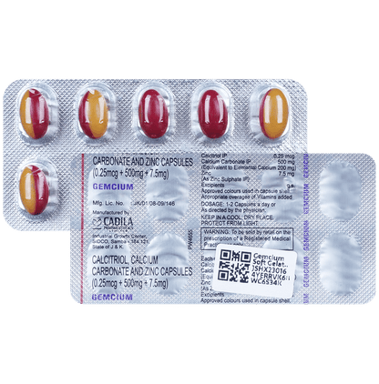 Gemcium Soft Gelatin Capsule - Classic Derma