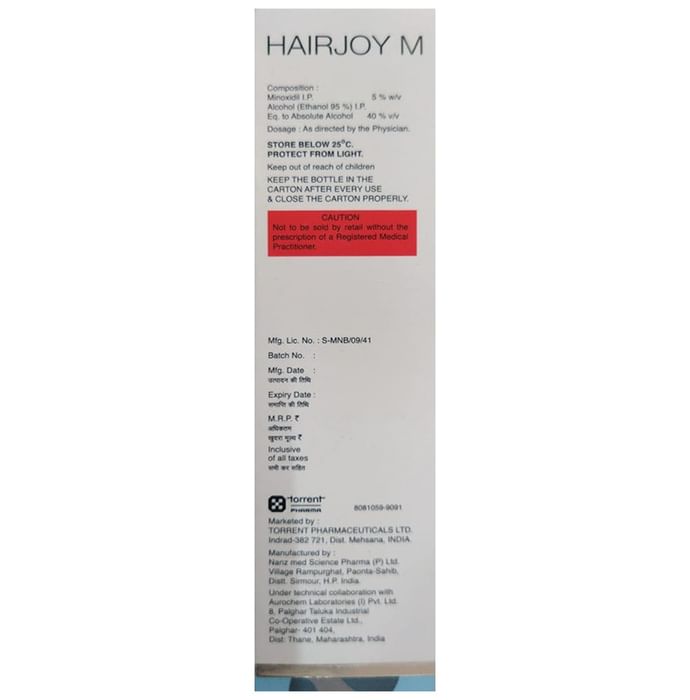 Hairjoy M 5% Topical Solution