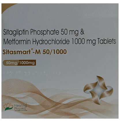 Sitasmart-M 50/1000 Tablet - Classic Derma