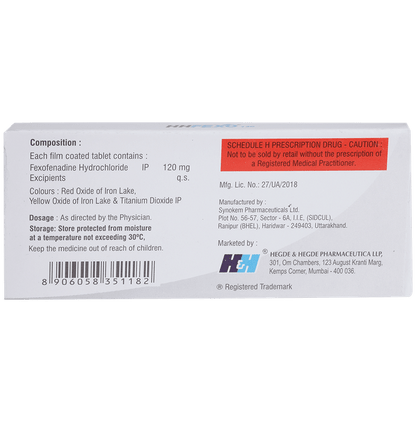 Hhfexo 120mg Tablet