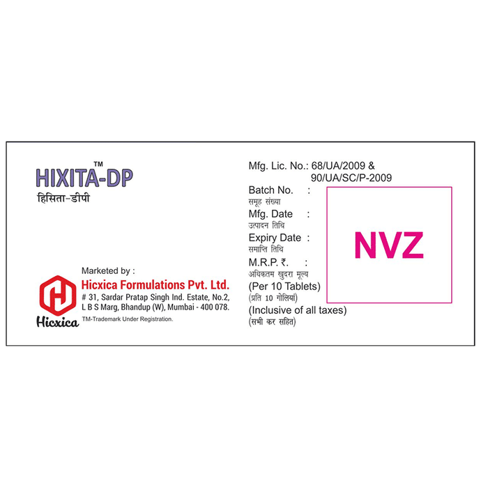 Hixita-DP Tablet