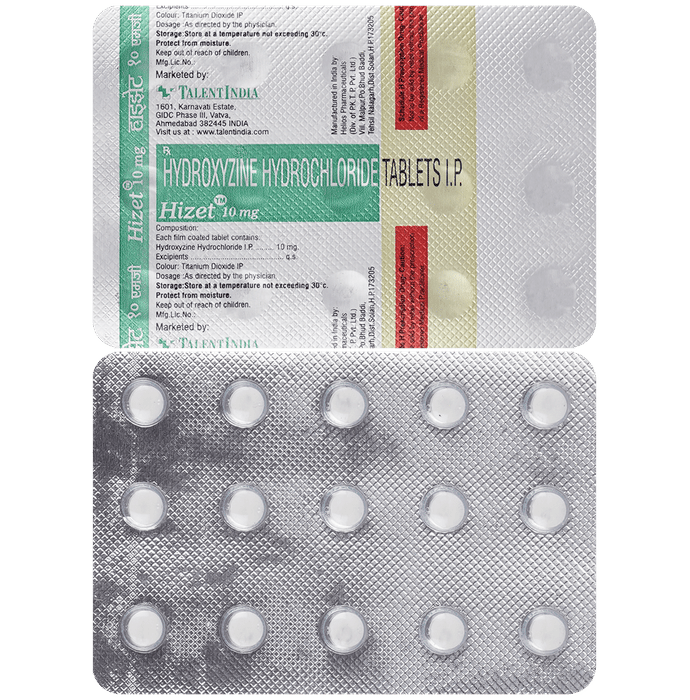 Hizet 10mg Tablet - Classic Derma
