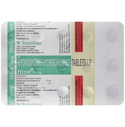 Hizet 10mg Tablet