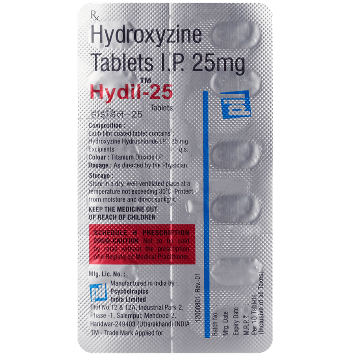 Hydil 25mg Tablet