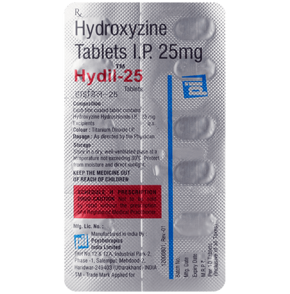 Hydil 25mg Tablet