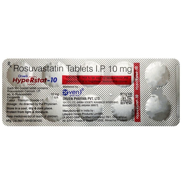 Buy Hyperstat 10 Tablet Online | Classic Derma – Classic Derma-UAE