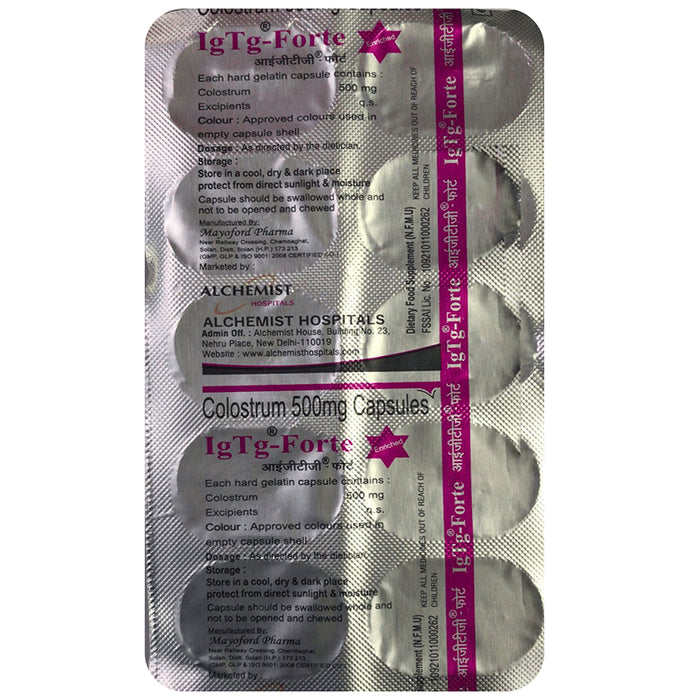 IG TG-Forte Capsule - Classic Derma