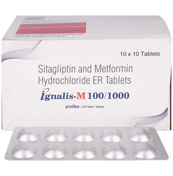 Ignalis-M 100/1000 Tablet ER - Classic Derma