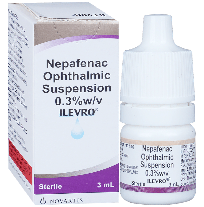 Ilevro Ophthalmic Suspension - Classic Derma