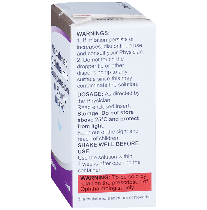 Ilevro Ophthalmic Suspension