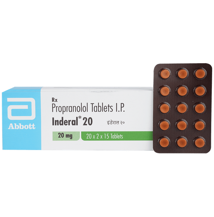 Inderal 20mg Tablet - Classic Derma