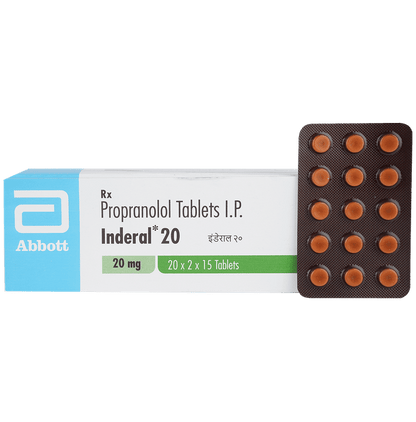 Inderal 20mg Tablet - Classic Derma