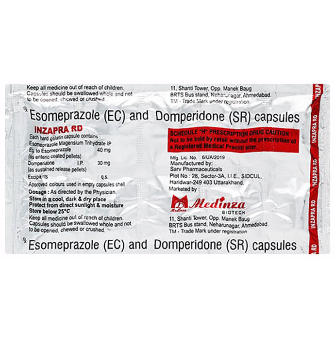 Inzapra RD Capsule - Classic Derma