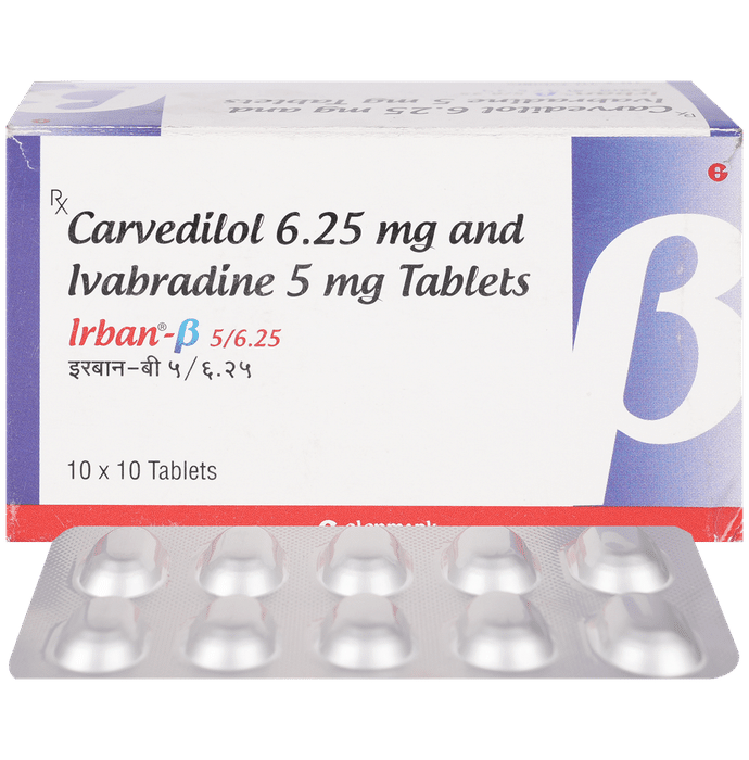 Irban Beta 6.25mg/5mg Tablet - Classic Derma