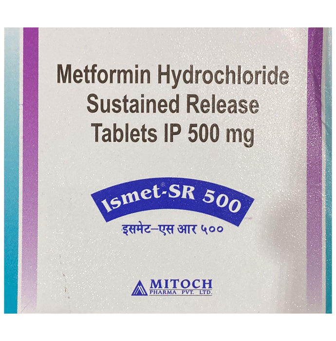 Ismet SR 500 Tablet - Classic Derma