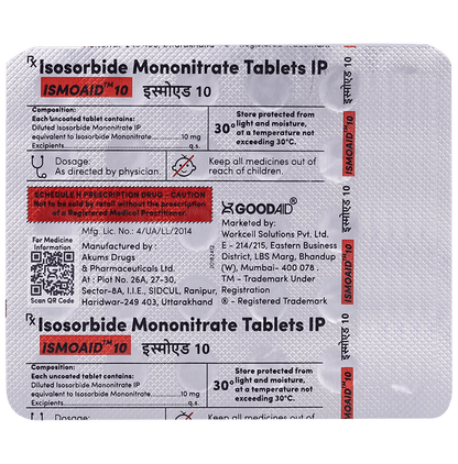 Ismoaid 10 Tablet