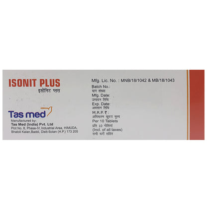Isonit Plus Tablet