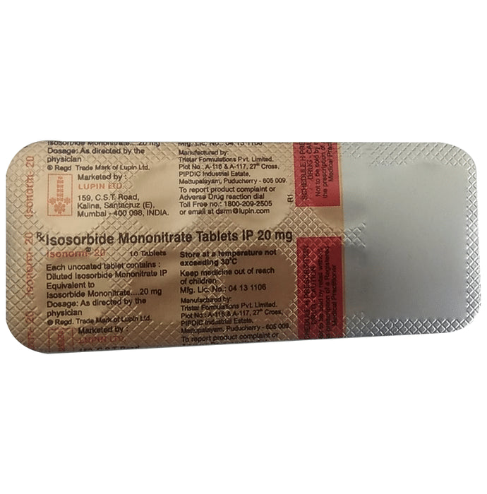 Isonorm 20 Tablet