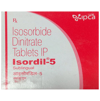 Isordil 5 Sublingual tablet - Classic Derma