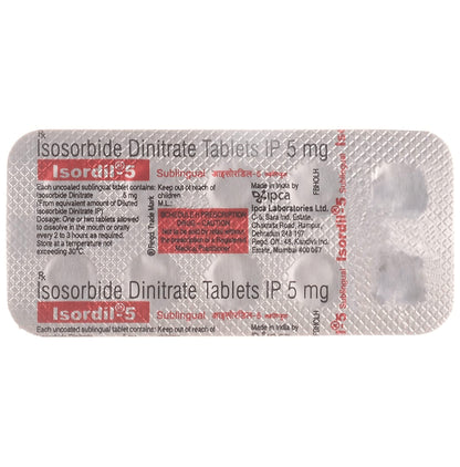 Isordil 5 Sublingual tablet