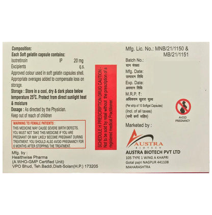 Isotuf 20 Softgel Capsule