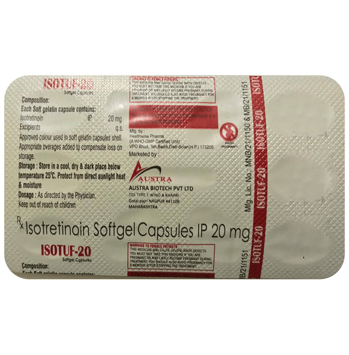 Isotuf 20 Softgel Capsule