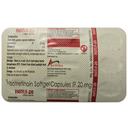 Isotuf 20 Softgel Capsule