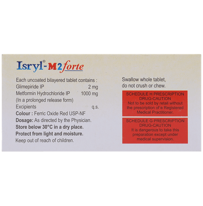 Isryl-M 2 Forte Tablet PR