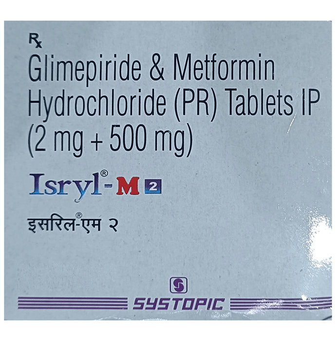 Isryl-M 2 Tablet PR - Classic Derma