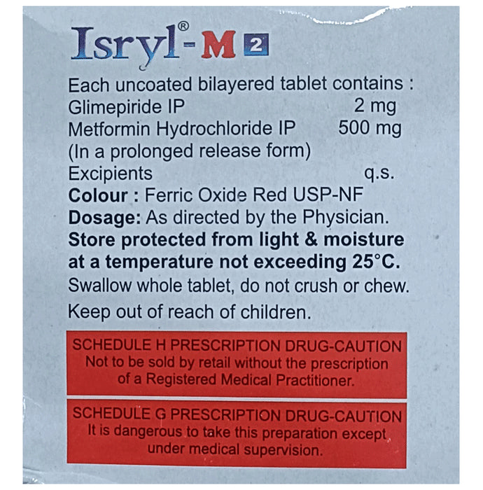 Isryl-M 2 Tablet PR