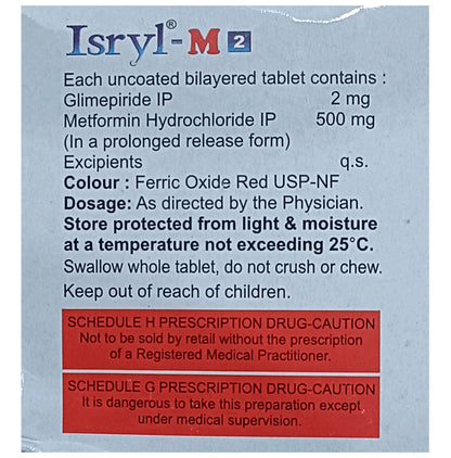 Isryl-M 2 Tablet PR