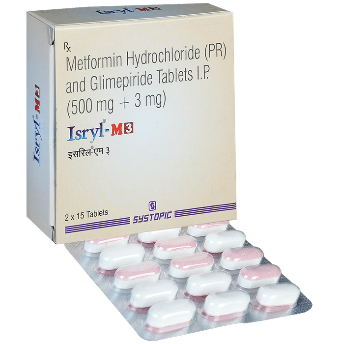 Isryl-M 3 Tablet PR - Classic Derma