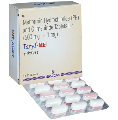 Isryl-M 3 Tablet PR - Classic Derma