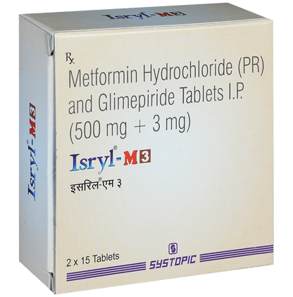 Isryl-M 3 Tablet PR
