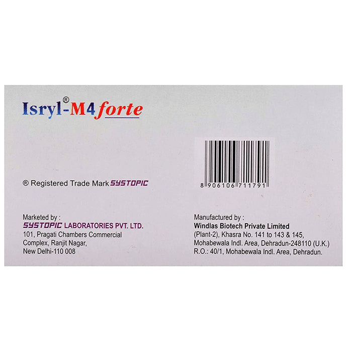Isryl-M 4 Forte Tablet PR