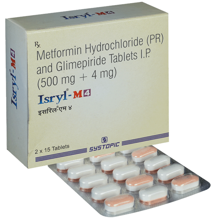 Isryl-M 4 Tablet PR - Classic Derma