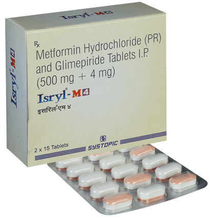 Isryl-M 4 Tablet PR - Classic Derma