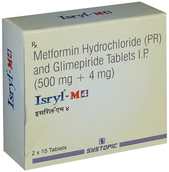 Isryl-M 4 Tablet PR